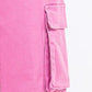 American Bazi Drawstring Wide Leg Cargo Pants Pants