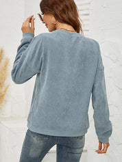 MAMA Graphic Round Neck Sweatshirt | Sweatshirts Daverri Fashions