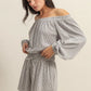 HYFVE Off Shoulder Top and Shorts Set