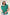VERY J Striped Knit Sweater Vest Top Kelly Green