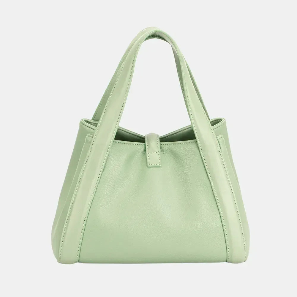 David Jones PU Leather Bucket Bag - DAVERRI FASHIONS