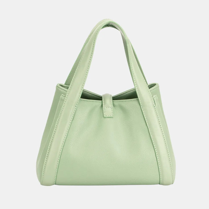 David Jones PU Leather Bucket Bag Handbags
