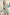 MABLE Gauze Long Sleeve Button Crop Top and Short Set