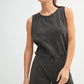 MONO B Mineral Wash Vintage Romper Rompers