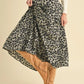 Aemi+Co Leopard Midi Skirt