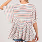 SAGE + FIG Full Size Round Neck Stripe Top Tops