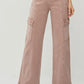 RISEN Full Size High Rise Wide Leg Cargo Jeans - DAVERRI FASHIONS