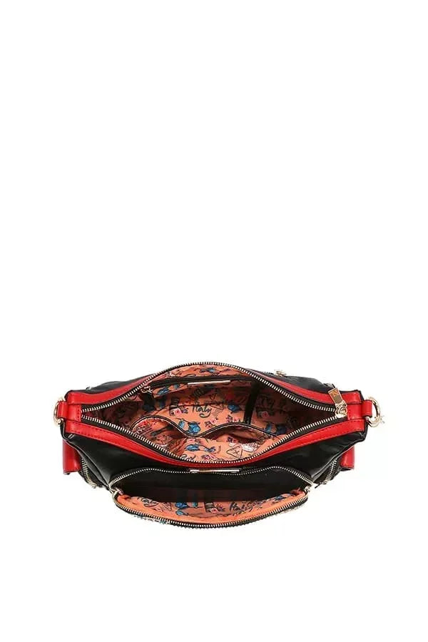 Martha Travels Italy Multi Pocket Shoulder Bag - DAVERRI FASHIONS