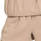 Zenana Fleece Boat Neck Sweatshirt and Shorts Set - DAVERRI FASHIONS