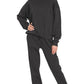 Zenana Fleece Long Sleeve Pullover & Jogger Set - DAVERRI FASHIONS