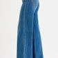 RISEN High-Waisted Wide Leg Jeans - DAVERRI FASHIONS