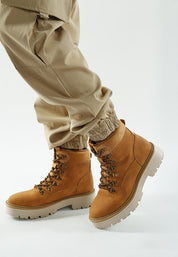 Boskoff Lace-Up Chunky Warm Ankle Boots | Boots Daverri Fashions