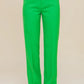 Love Tree High Waist Straight Pants - DAVERRI FASHIONS