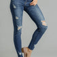 Umgee Distressed Skinny Jeans with Pockets Jeans