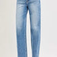 RISEN High Rise Wide Baggy Jeans - DAVERRI FASHIONS