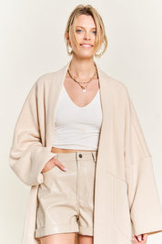 Oversized Knit Cardigan Plus Size | Cardigans Daverri Fashions