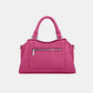 David Jones PU Leather Handbag - DAVERRI FASHIONS