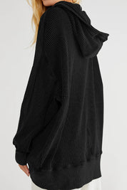 Zip-Up Long Sleeve Jacket | Jackets Daverri Fashions