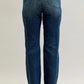 Judy Blue Full Size Seam Detail Straight Leg Jeans Plus Size - DAVERRI FASHIONS