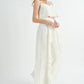 MABLE Crop Cami and Ruffled Wide Leg Pants Set Outfit Sets