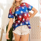 BiBi American Theme Star Pattern Sequin Top Tops