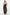 HYFVE Half Button Sleeveless Straight Jumpsuit Black S