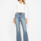 Judy Blue Full Size Tummy Control Back Embroidered Pocketed Bootcut Jeans Plus Size