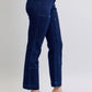 Judy Blue Full Size Hw Work Wear Knee Patch Straight Jeans Plus Size Jeans