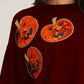 Halloween Pumpkin Round Neck Sweatshirt - DAVERRI FASHIONS