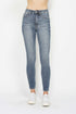Judy Blue Full Size Tummy Control Contrast Wash Skinny Jeans Medium