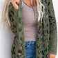 Printed Long Sleeve Cardigan - DAVERRI FASHIONS