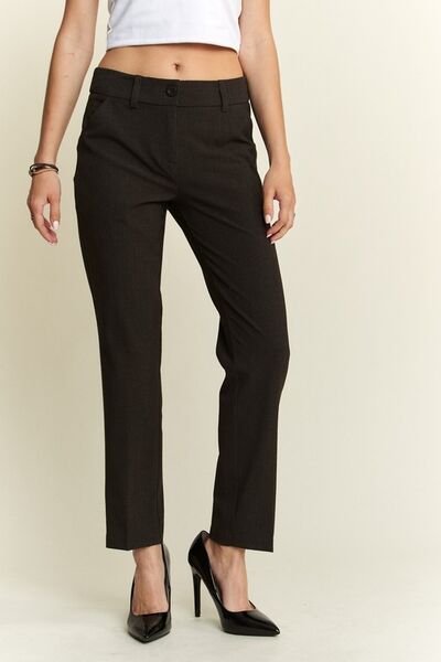 ADORA Zipper Skinny 2 Pockets Pants