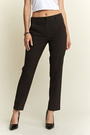 ADORA Zipper Skinny 2 Pockets Pants