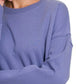 Zenana Full Size Fleece Drop Shoulder Sweatshirt Plus Size Sweatshirts