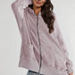 Zip-Up Long Sleeve Jacket - DAVERRI FASHIONS
