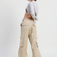 CARGO PANTS WITH POCKET DETAIL