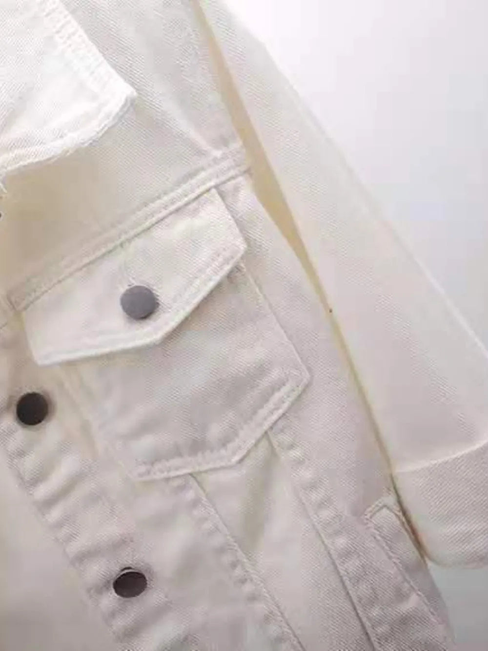 Full Size Cropped Denim Jacket Plus Size | Jackets Daverri Fashions