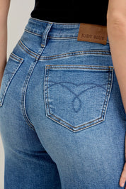 Judy Blue Mid Rise Crop Wide Leg Jeans | Jeans Daverri Fashions