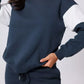 Drop Shoulder Loose Sweatshirt and Joggers Active Set - DAVERRI FASHIONS