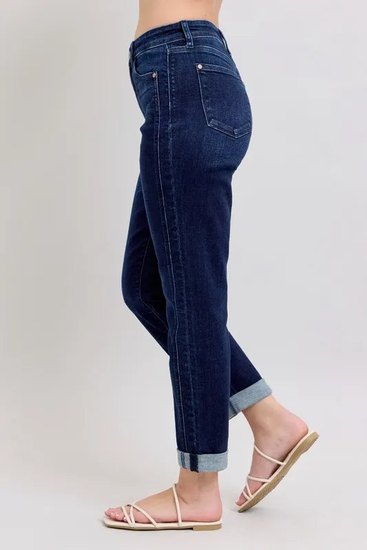 Judy Blue Full Size High Waist Boyfriend Jeans Jeans