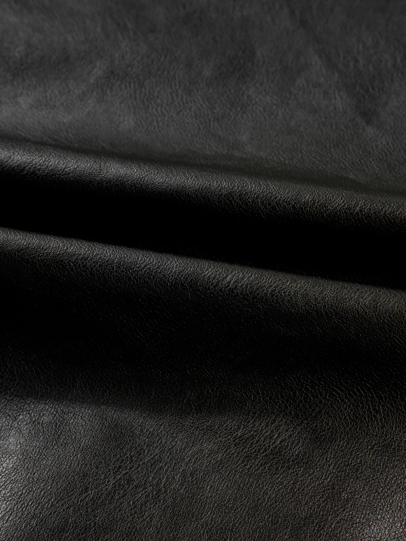 Faux Leather Buttoned Front Boxy Jacket | Jackets Daverri Fashions