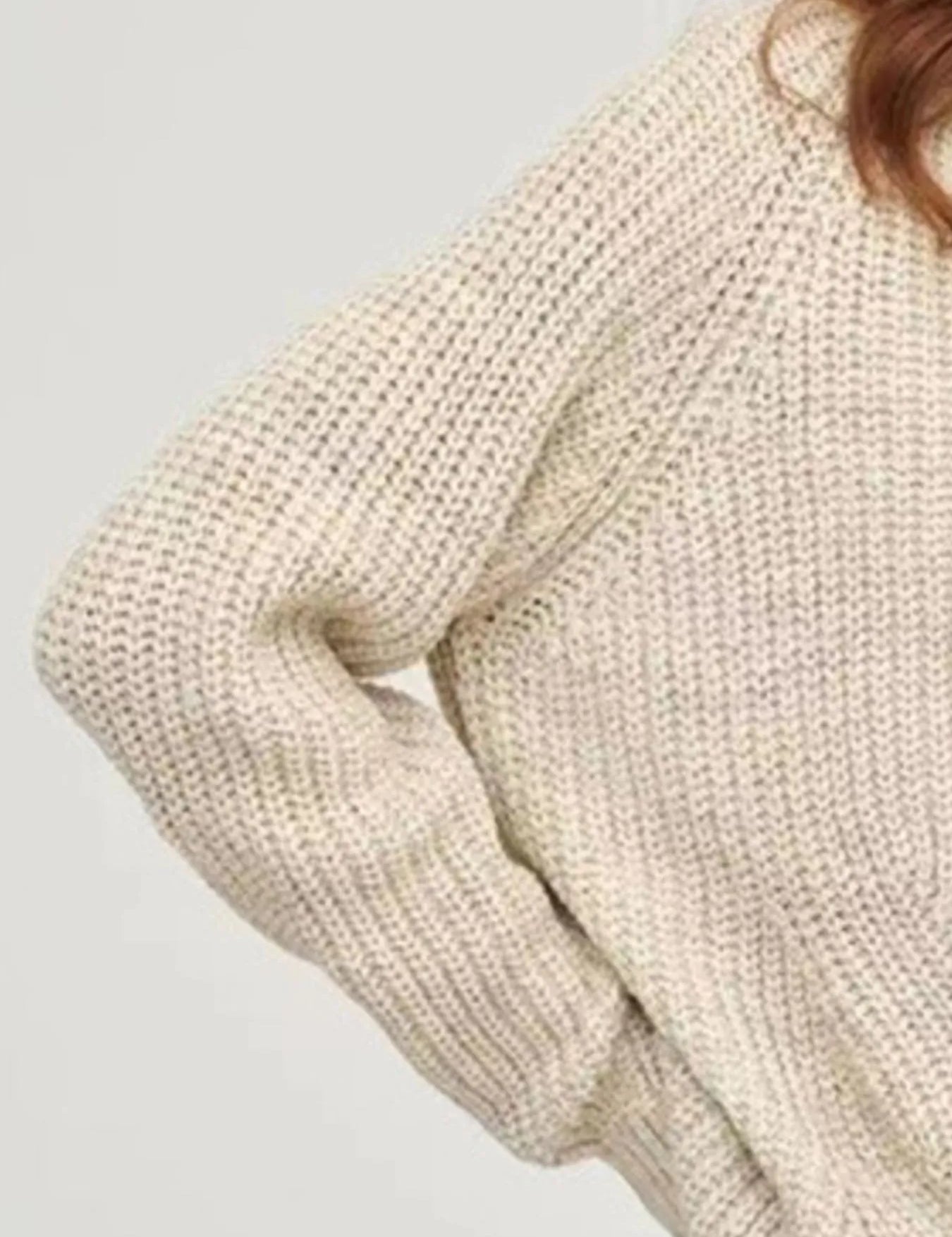 Turtleneck Long Sleeve Sweater | Sweaters Daverri Fashions