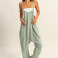 HYFVE Relaxed Fit Mineral Washed Overalls with Pockets