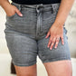 Judy Blue Full Size High Waist Washed Denim Shorts Denim Shorts