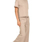 Zenana Cotton Slub Short Sleeve Tee and Pants Set - DAVERRI FASHIONS