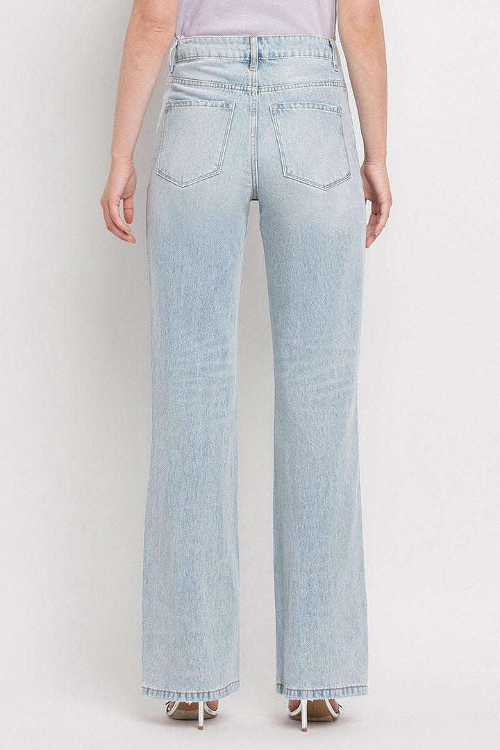 Vervet by Flying Monkey 90'S Vintage Super High Rise Flare Jeans Jeans