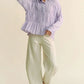 Davi & Dani Ruched All Over Button Front Shirt - DAVERRI FASHIONS