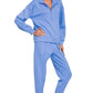 Zenana Scuba Half Zip Pullover and Jogger Set - DAVERRI FASHIONS