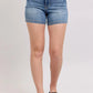 Judy Blue Full Size High Rise Tummy Control Denim Shorts Plus Size - DAVERRI FASHIONS
