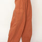 HYFVE Drawstring Cargo Wide Leg Pants Pants